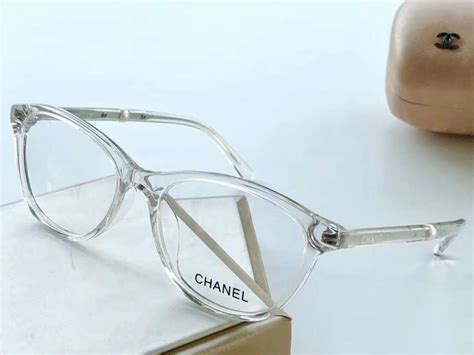 chanel clear glasses|cheap Chanel prescription glasses.